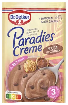 Dr. Oetker Крем Парадиз Нуга