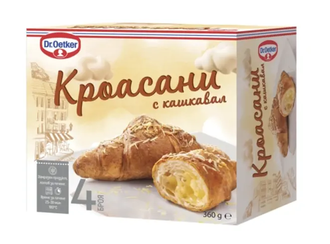 Dr. Oetker Кроасани с кашкавал