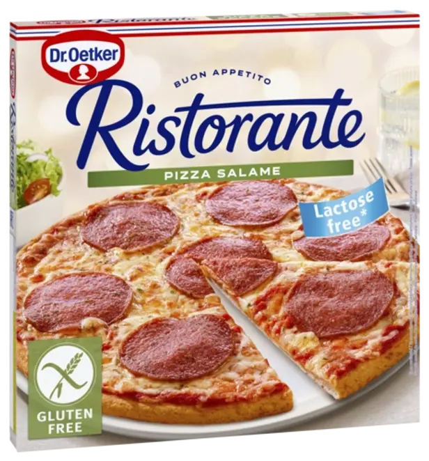 Dr. Oetker Безглутенова Пица Ристоранте Салам
