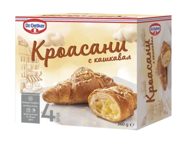 Dr. Oetker Кроасани с кашкавал