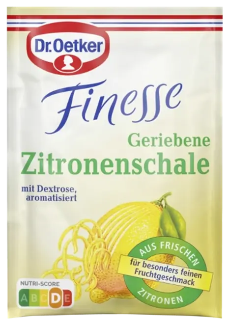 Dr. Oetker Финес - аромат лимонови корички