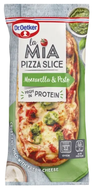 Dr. Oetker Пицети La Mia pizza slice Mоцарела и песто