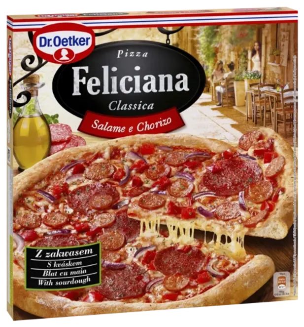 Dr. Oetker Пица Феличана Салам и чоризо