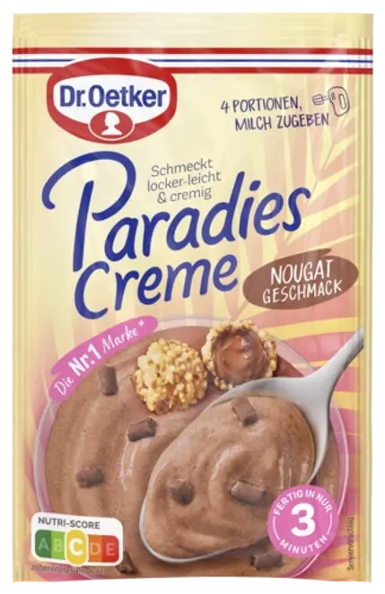 Dr. Oetker Крем Парадиз Нуга