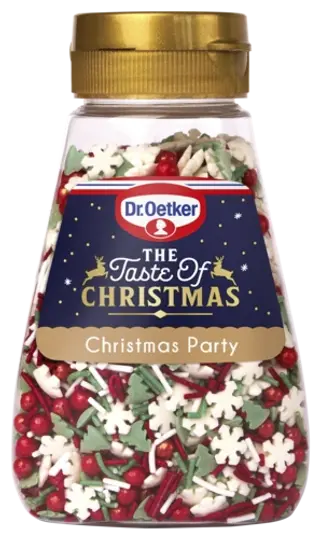 Захарна украса „Коледно парти“ Dr. Oetker