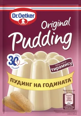 Оригинален пудинг Тирамису Dr. Oetker