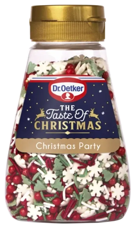 Захарна украса „Коледно парти“ Dr. Oetker