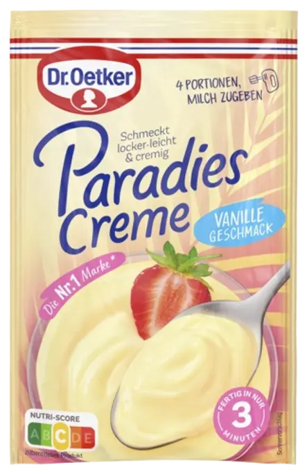 крем Парадиз ванилия Dr. Oetker