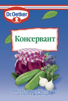 Dr. Oetker Консервант