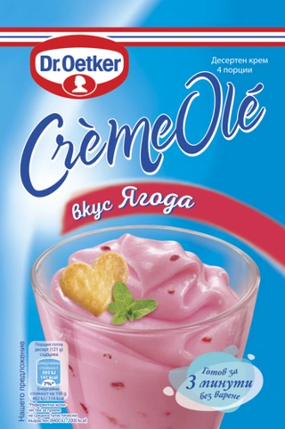 Крем Оле ягода Dr. Oetker