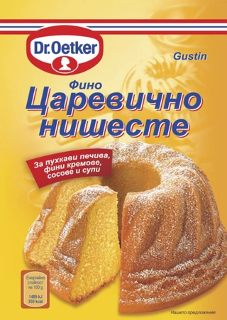 Густин - фино царевично нишесте Dr. Oetker