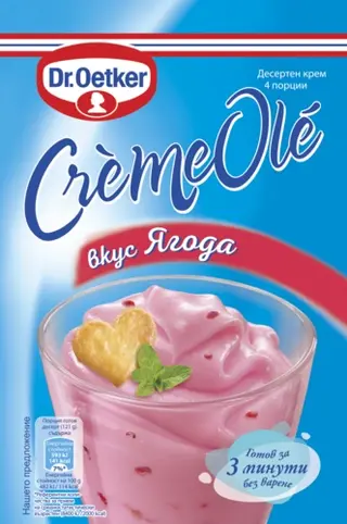 Крем Оле ягода Dr. Oetker