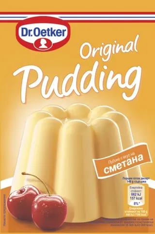 Оригинален пудинг сметана Dr. Oetker