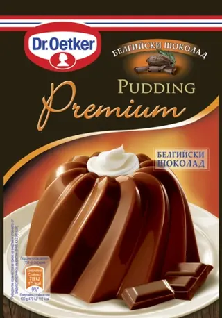 Премиум пудинг с белгийски шоколад Dr. Oetker