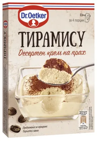 крем Тирамису Dr. Oetker