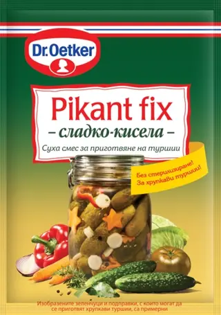 Пикант фикс - сладко кисела Dr. Oetker