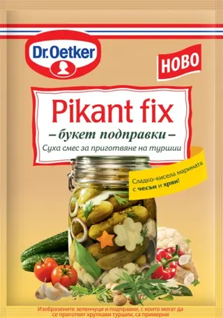 Пикант фикс - букет подправки Dr. Oetker
