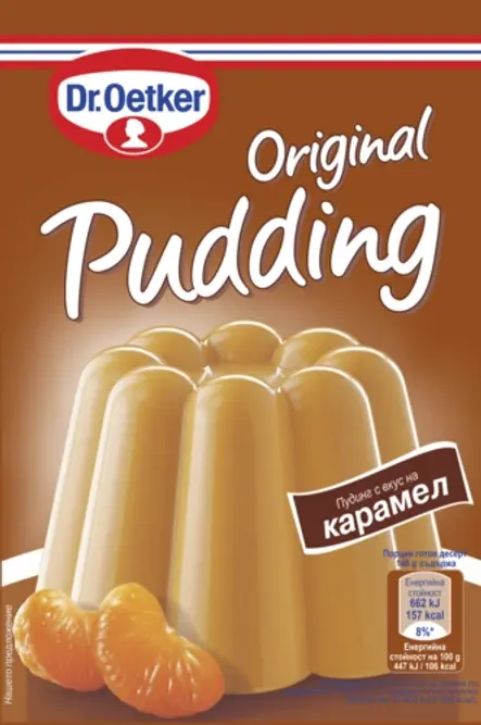 Oригинален пудинг карамел Dr. Oetker