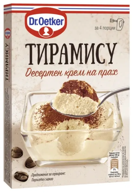 крем Тирамису Dr. Oetker