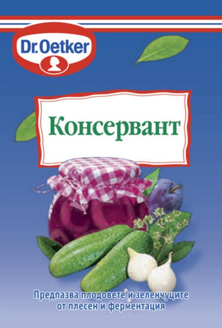 Dr. Oetker Консервант