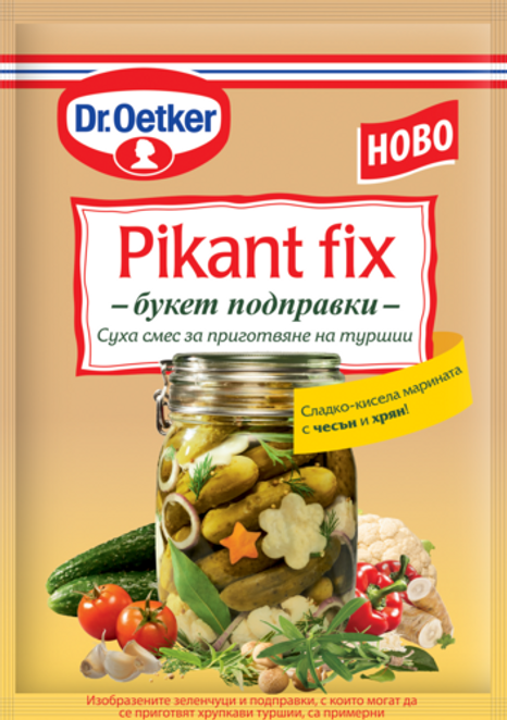 Dr. Oetker Пикант фикс букет подправки