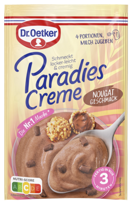 Dr. Oetker Крем Парадиз Нуга