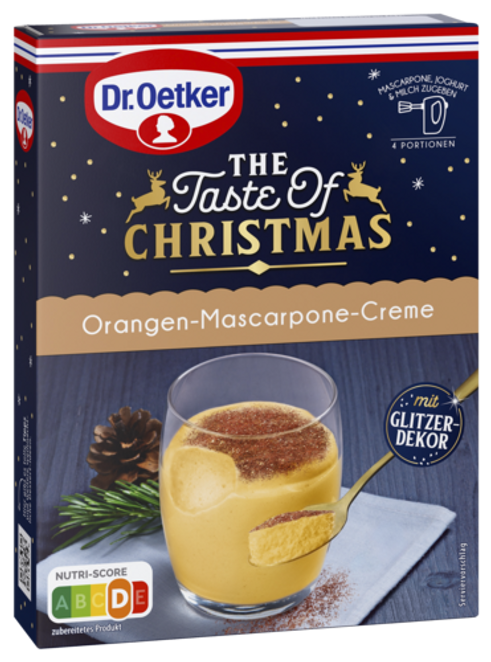 Dr. Oetker Десерт Маскарпоне и портокал