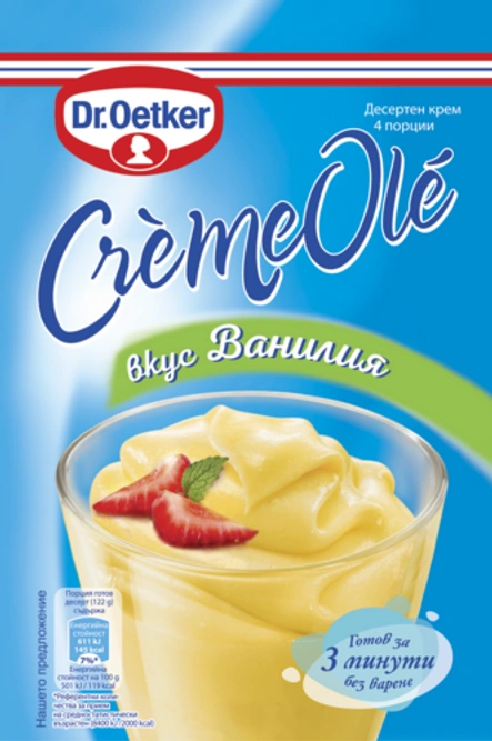 Крем Оле ванилия Dr. Oetker