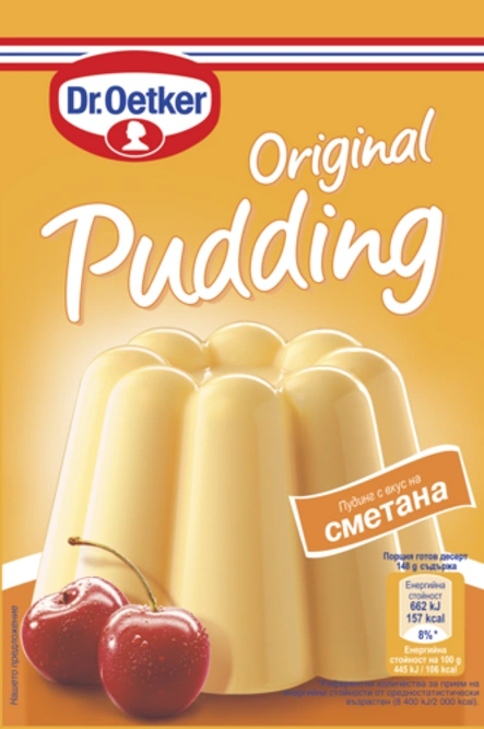 Оригинален пудинг сметана Dr. Oetker